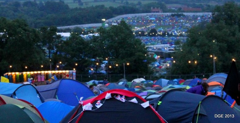 Tents and loos