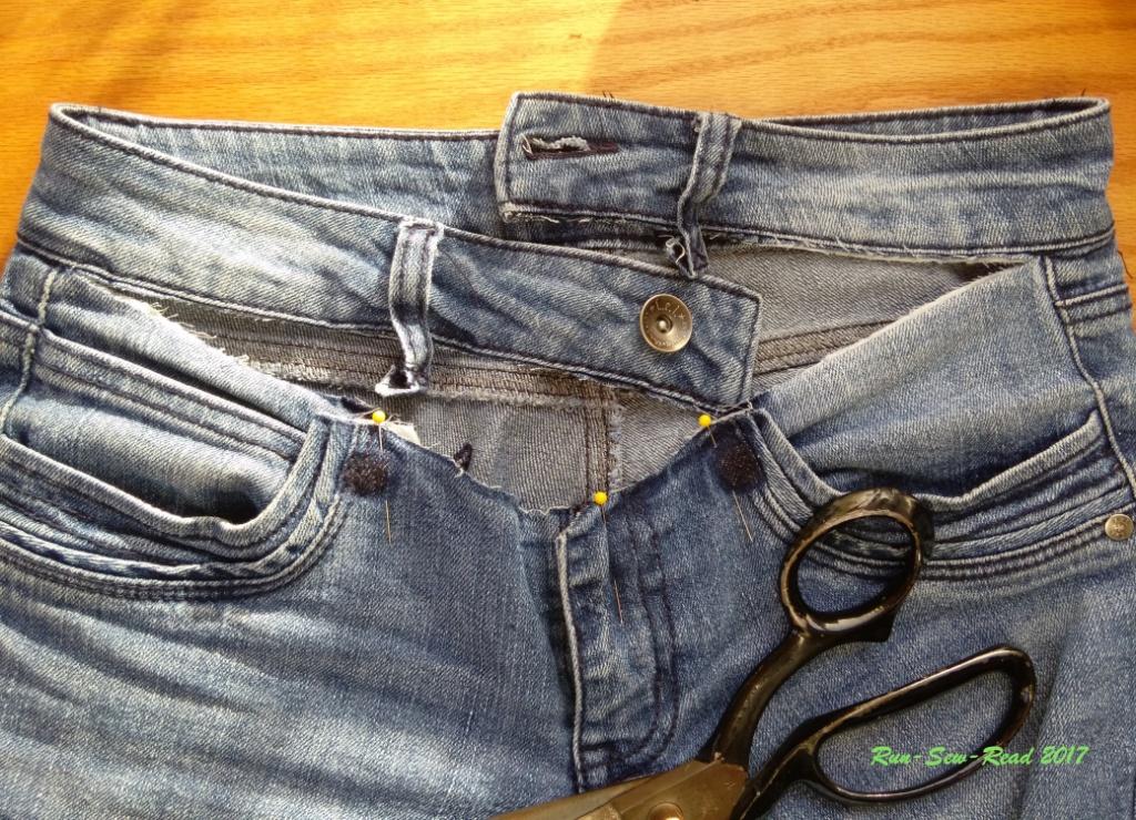 Jeans cut waist full--RSR