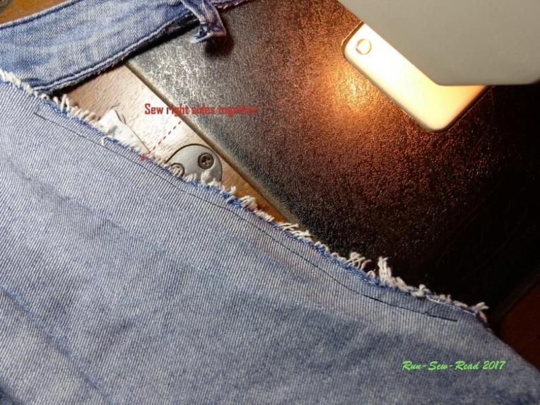 Jeans seam--RSR