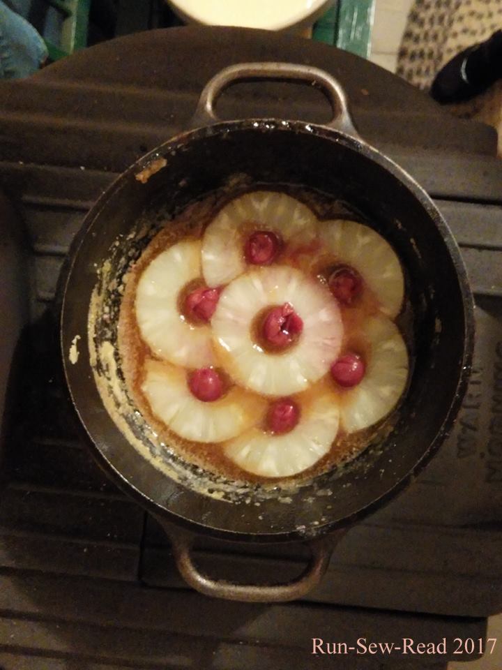 Pineapple upside down cake