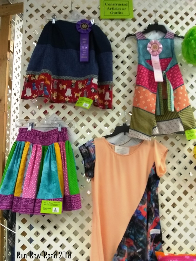 DG County Fair garment construction grade school age