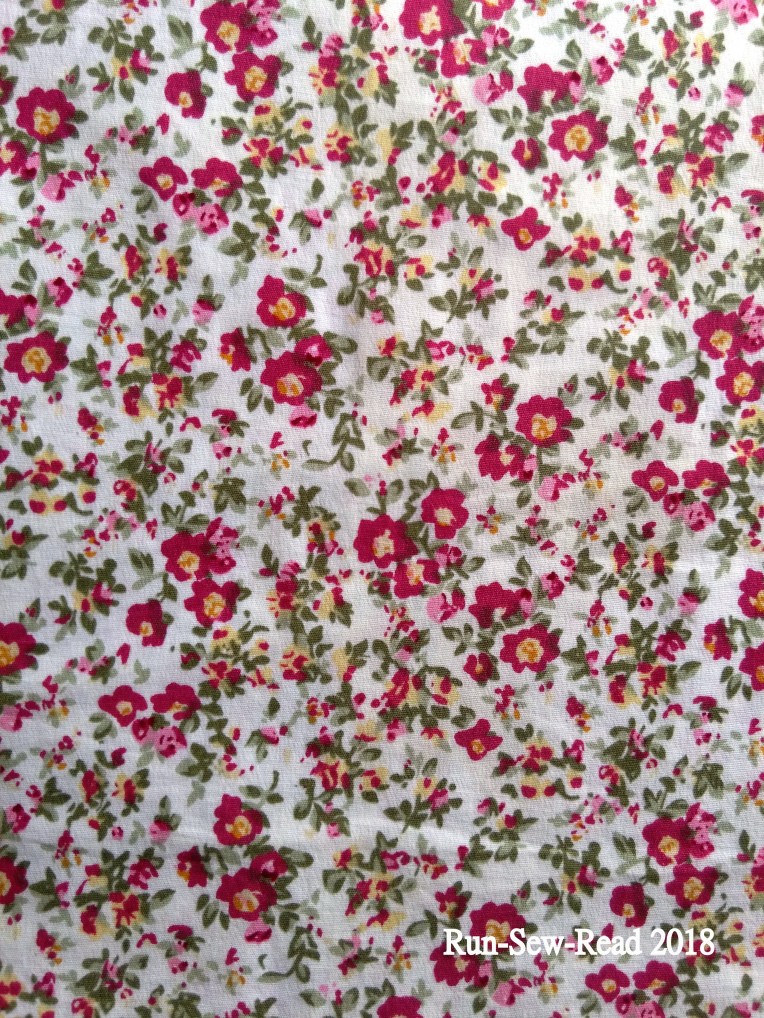 Sleeveless blouse and skirt fabric RSR