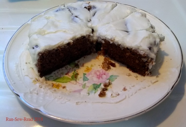 Carrot cake baked in PC RSR