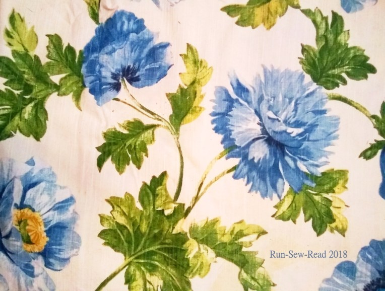 Floral fabric for jeans a w RSR