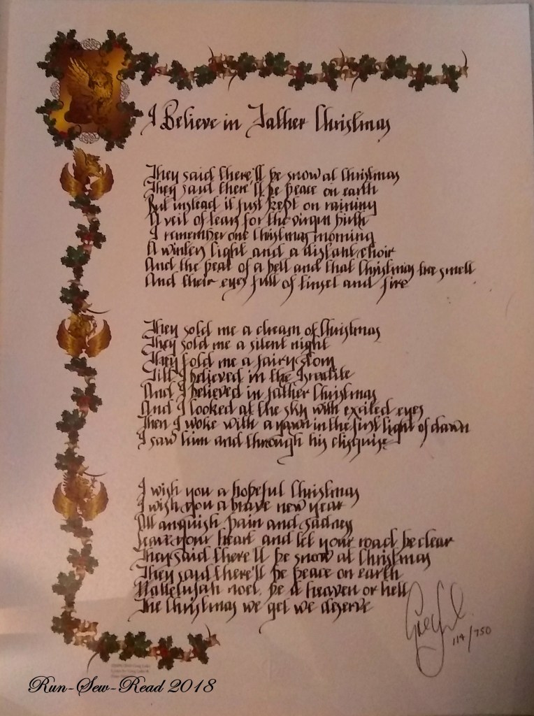 I Believe in Father Christmas 2 a RSR