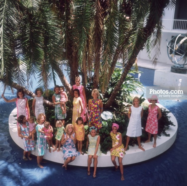 Slim Aarons Pulitzer dresses 1964