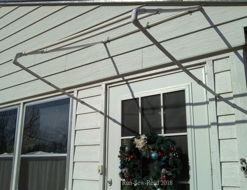 DIY Front Door Awning – run | sew | read