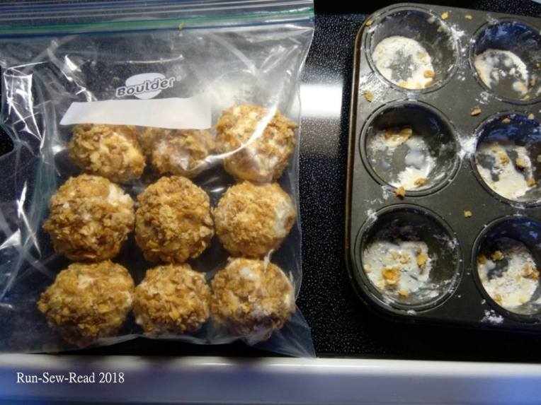 Extras can be stored in the freezer to fry later